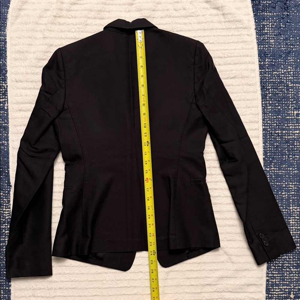 Maison Martin Margiela Black Single-Button Tailored Blazer - Picture 2 of 6